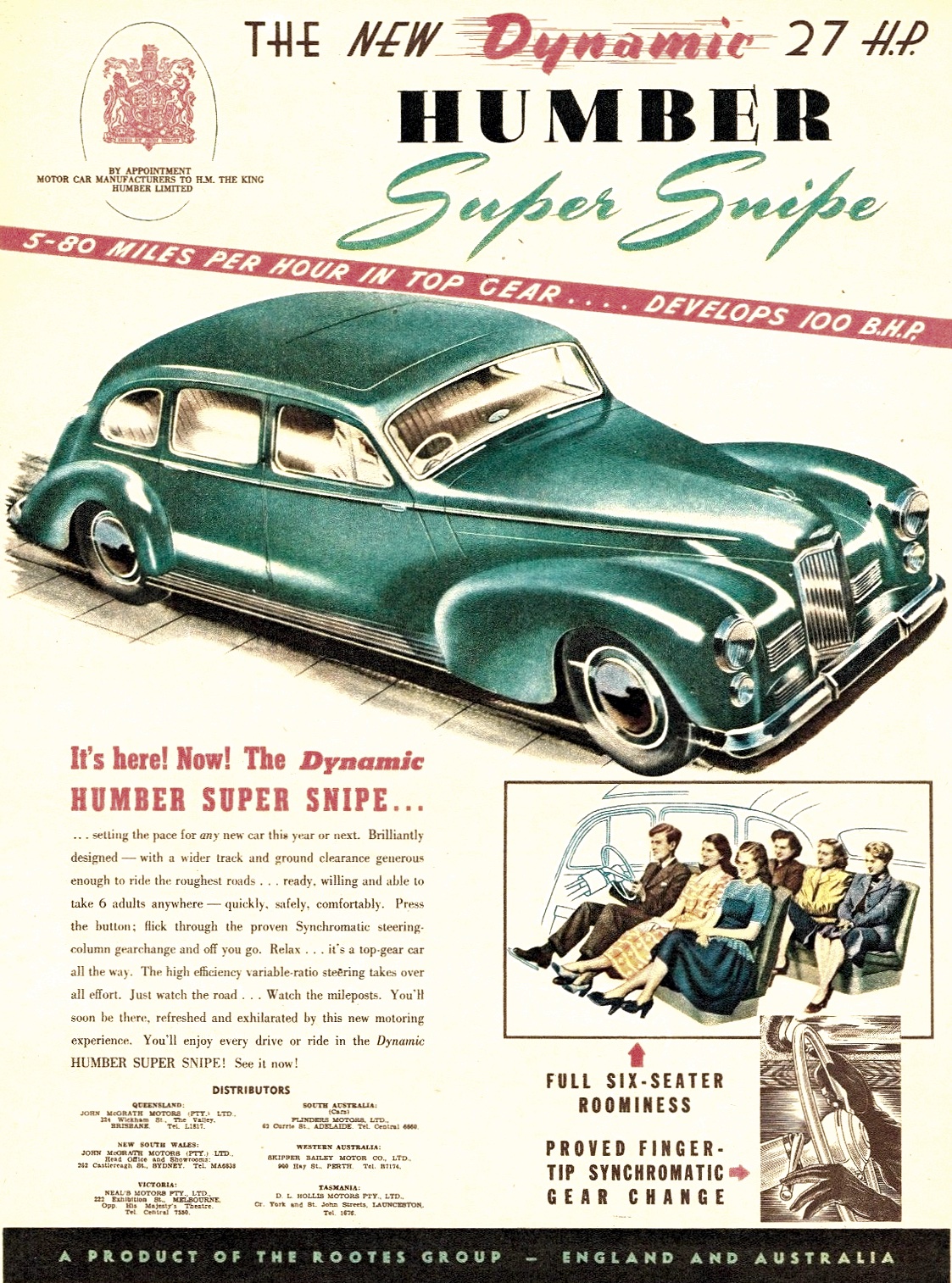 1949 Australian Automotive Advertising